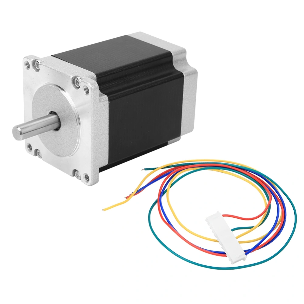 NEMA 23 Stepper Motor 1.8° 23HS7628 3D Printer Accessories with 4 Pin Cable 76mm LengthShaft Diameter 8mm