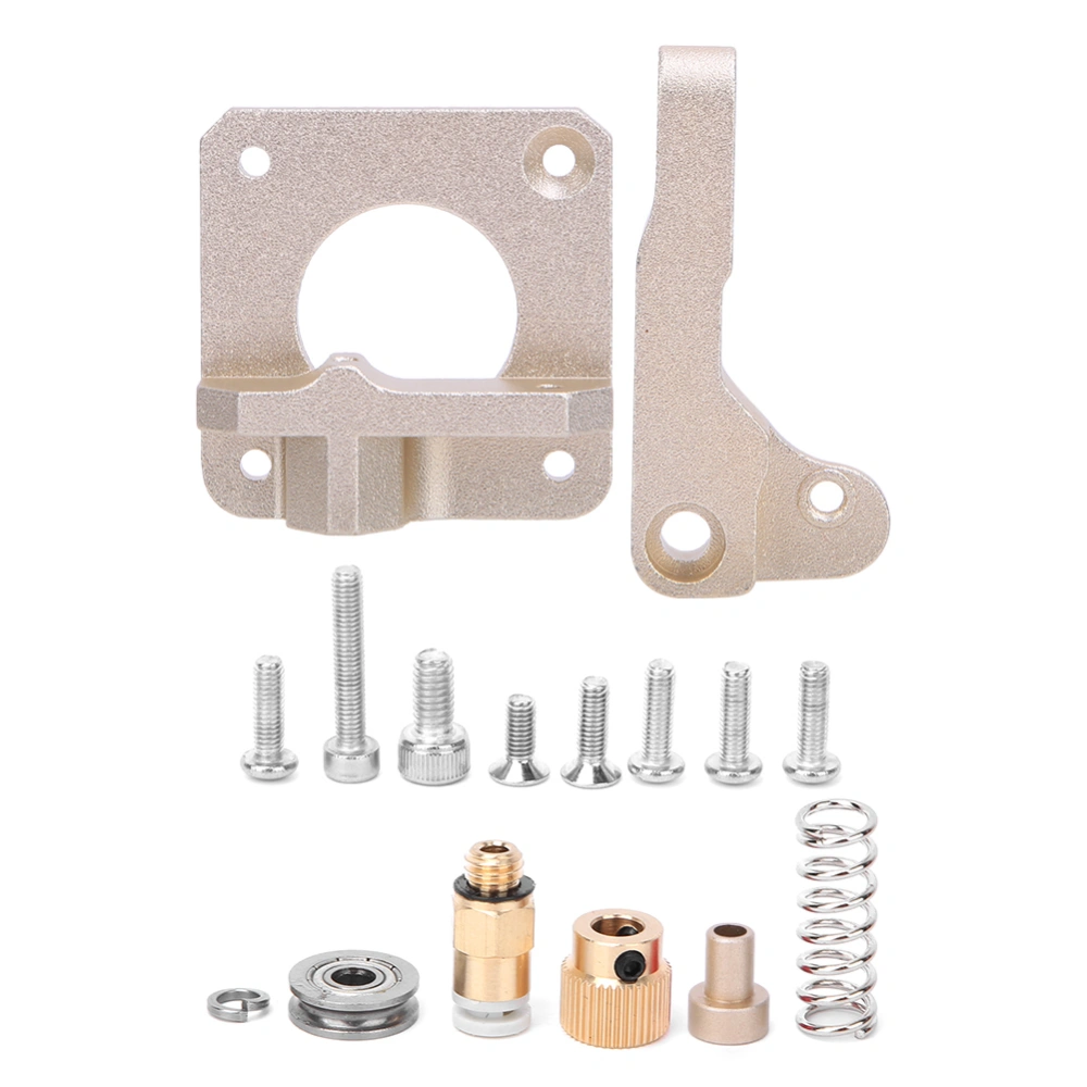 CR10 Extruder High Quality Aluminum Alloy 3D Printer Parts 1.75mm Filament Left/RightChampagne Right