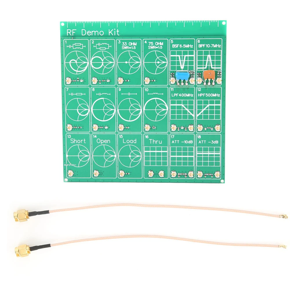 RF Demo Kit RF Tester Board Attenuator Module Vector Network Analyzer Board