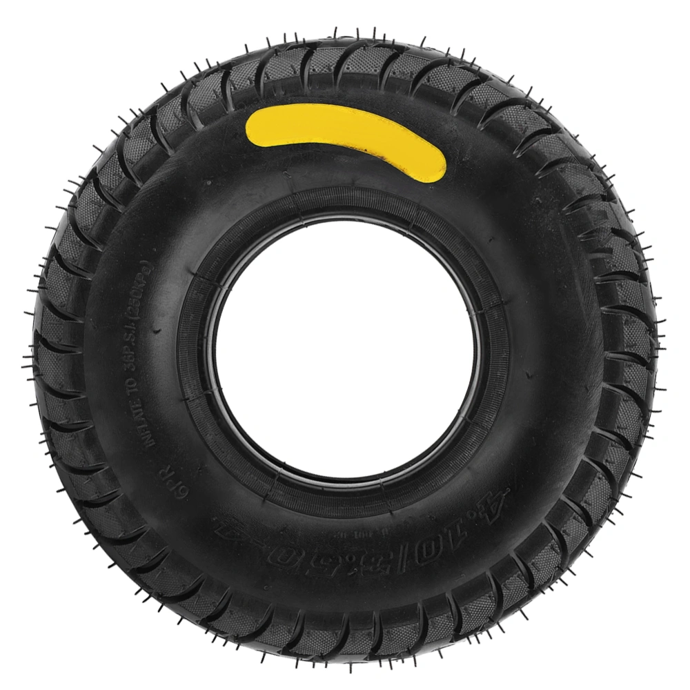 Rubber Outer Tire Wheel Good Elasticity for Inflatable Tool Cart Trolley 4.10/3.50-5 12in/ 4.10/3.50-4 10in4.10/3.50-4 10in