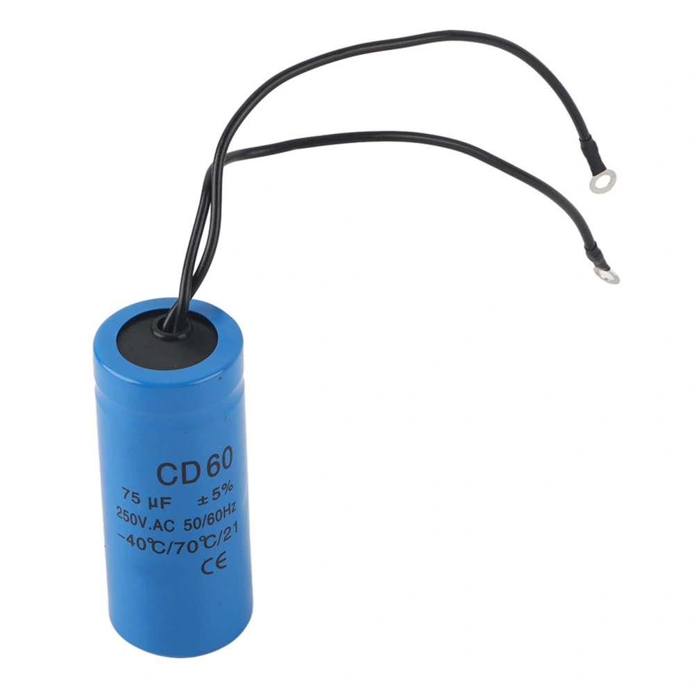 CD60 75uf AC Motor Running Starting Capacitor 75MFD HVAC Capacitor