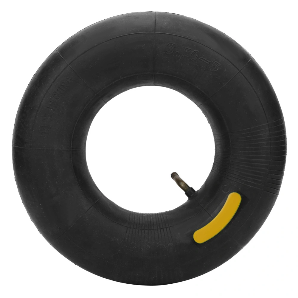 Tire Wheel Rubber Inner Tube Replacement Bent Valve Fits for Tool Trolley10/3.50-5