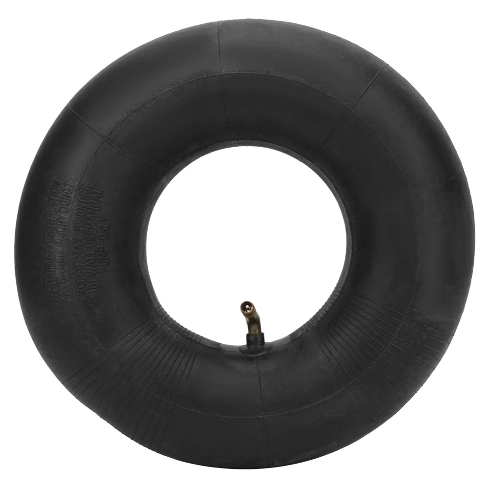 Tire Wheel Rubber Inner Tube Replacement Bent Valve Fits for Tool Trolley350-4