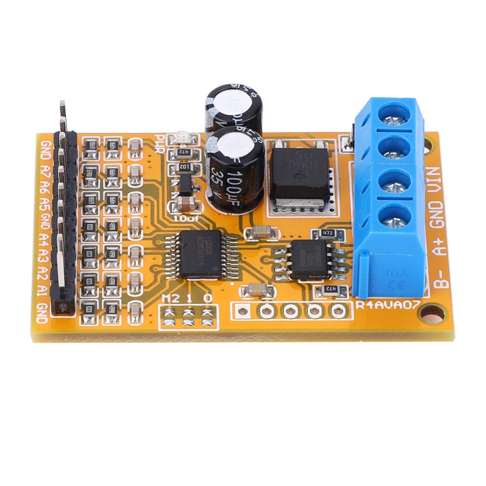 R4AVA07 7 Channel RS485 Voltage Analog Collector ADC Modbus RTU 03 06 Function Code