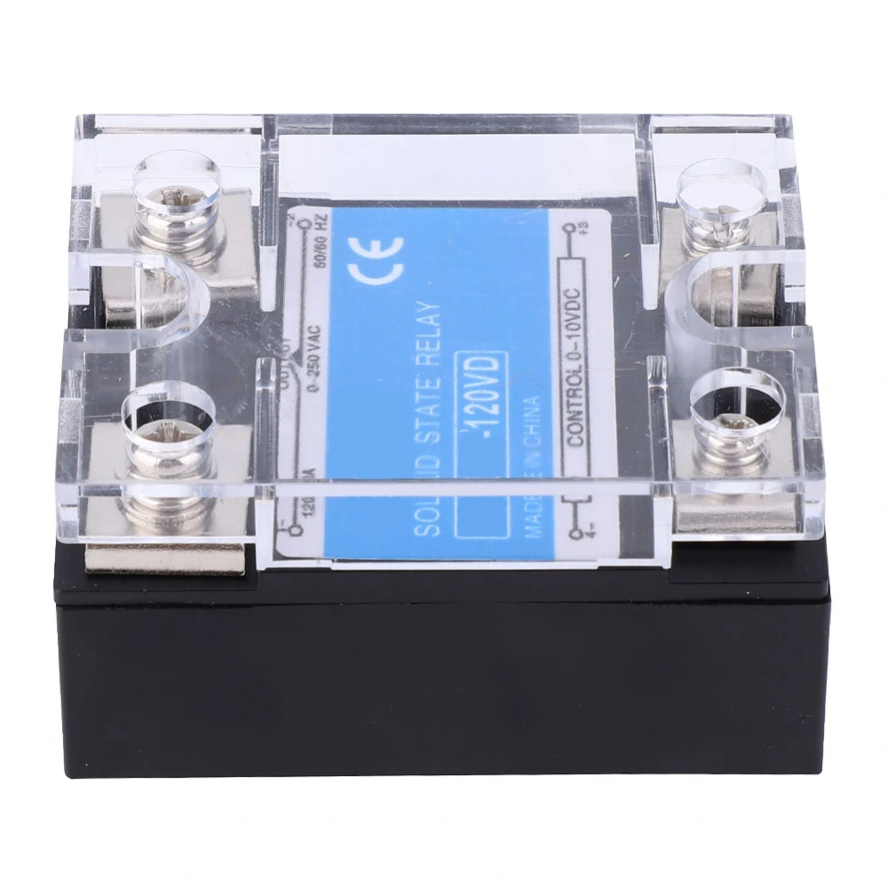 BERM Solid State Relay Single Phase with High Performance Optocoupler Control 0-10VDC Load 0-250VAC(BERM-120VD )