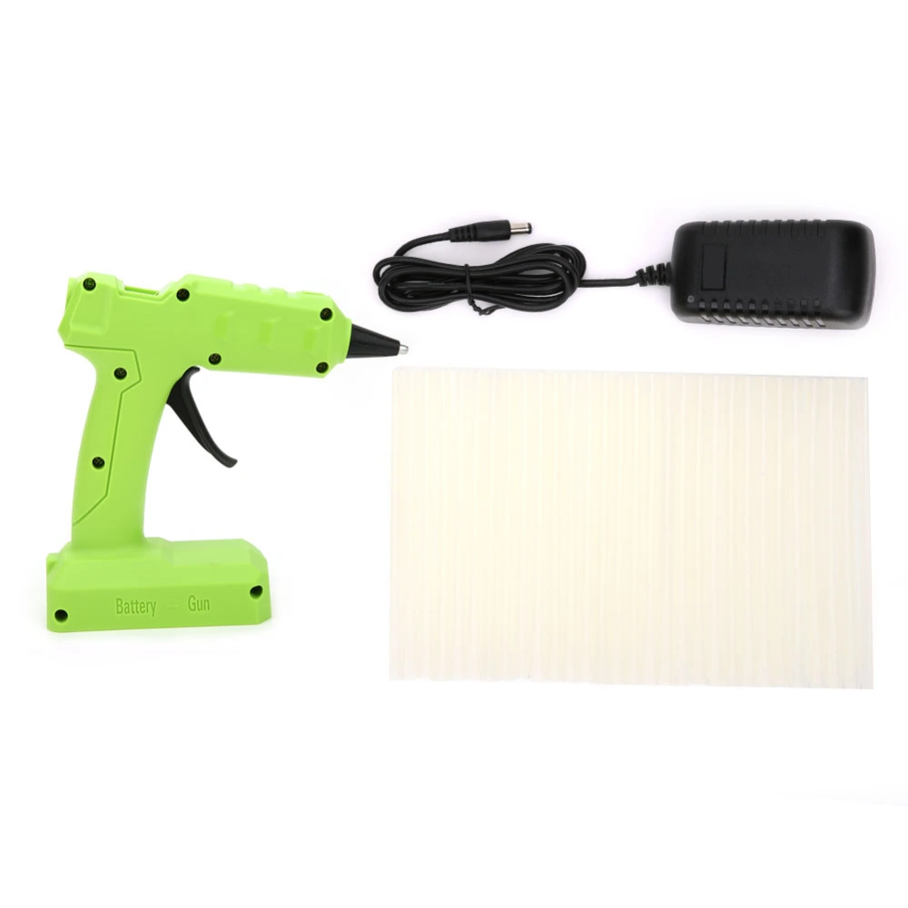 40W Rechargeable Electric Glue Gun Lithium Battery Hot Melt Glue Gun ~240V