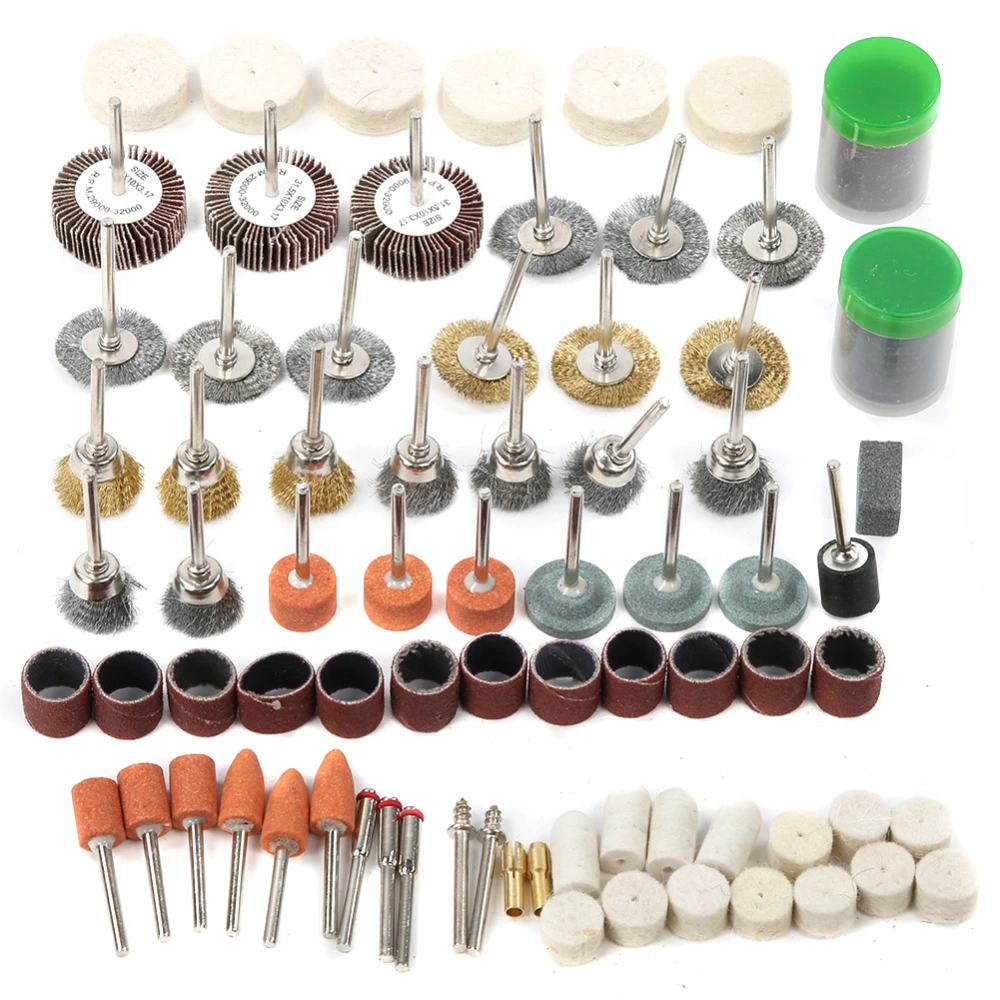 145PCS Rotary Tool Accessory Set for Mini Drill Electric Grinder Grinding Polishing Cutting