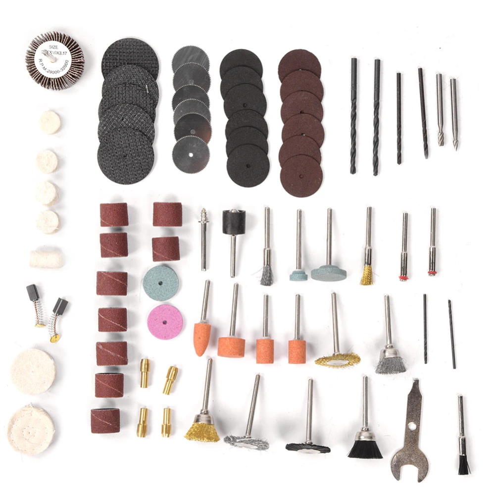 75Pcs Electric Grinder Accessory Kit Grinding Polishing Tools for Electric Grinder