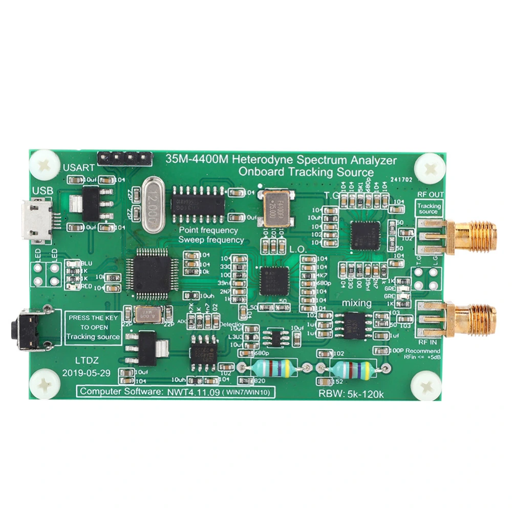 LTDZ_35M-4400M Spectrum Analyzer USB Interface Signal Source Analysis Module