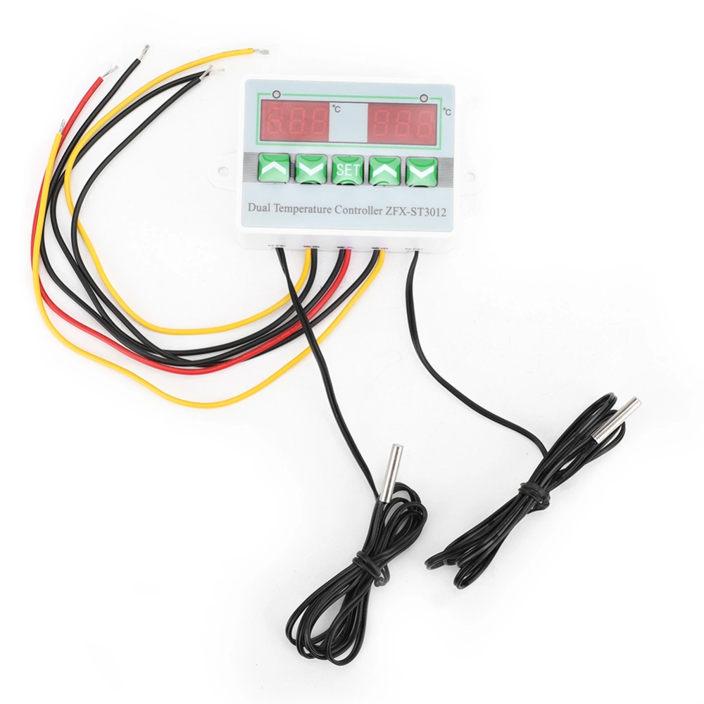 ZFX-ST3012 Intelligent Digital Temperature Controller Dual Display Electric Microcomputer Thermostat