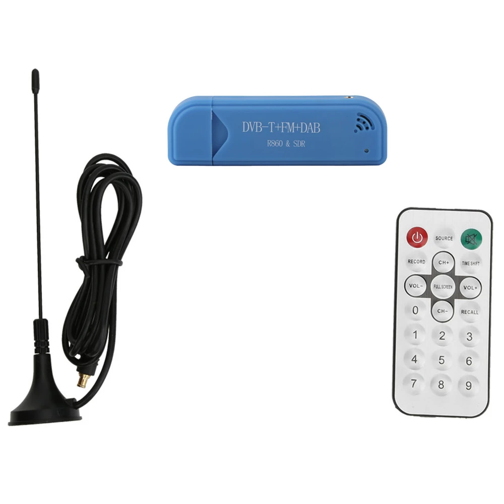 USB 2.0 RTL2832uR860 FM SDRHelloCQ TV Tuner Receiver Stick