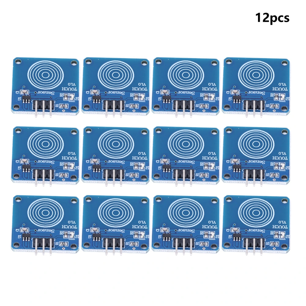 12PCS TTP223B Digital Touch Switch Sensor Capacitive Touch Tact Switch Module