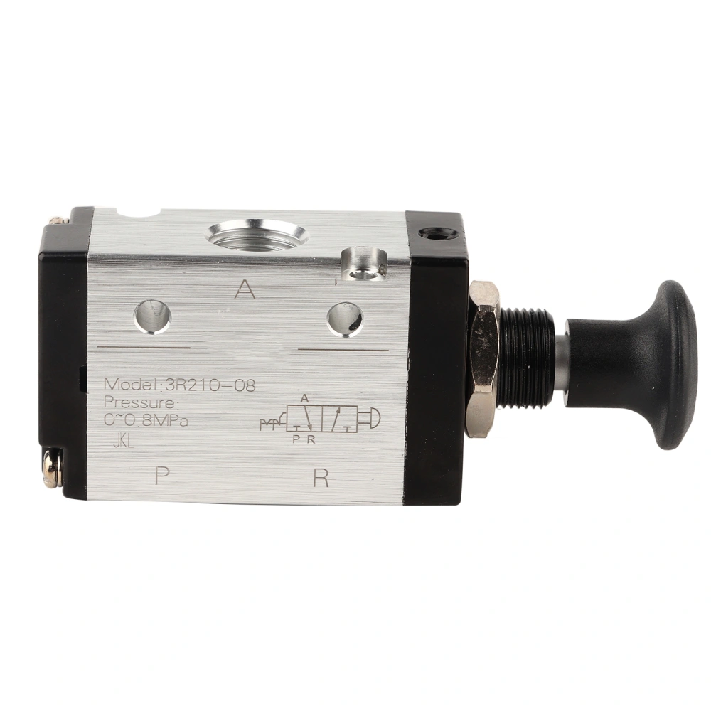 3R210‑08 2 Position 3 Way Pneumatic Air Hand Lever Operated Solenoid Valve