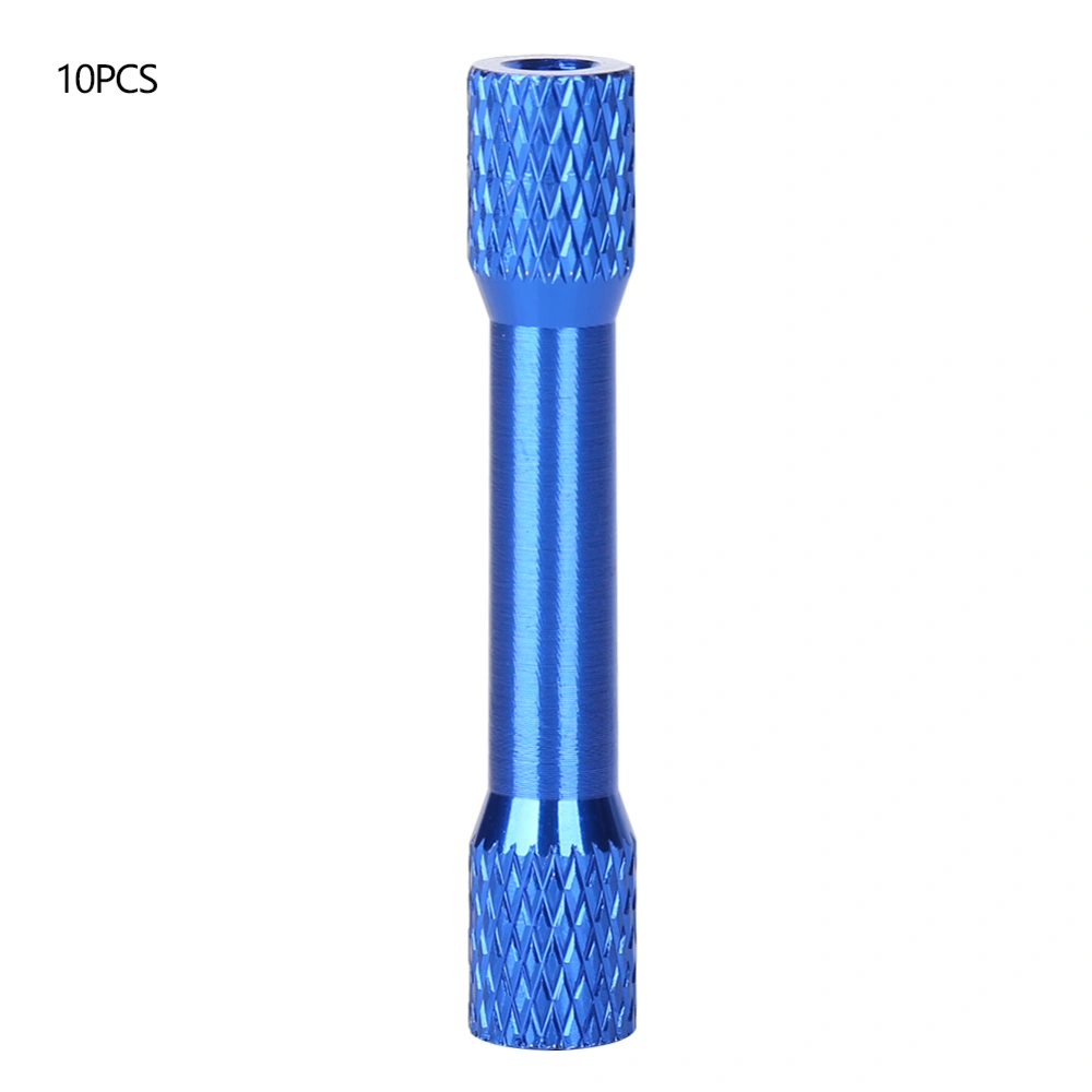 10 Pcs Standoff M3x35mm Anodized Aluminum Alloy Internal Thread Column Spacer for DroneCobalt