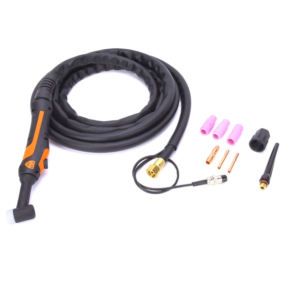 TIg WP-26F Arc Welding Gun Kit Flexible Soft Nozzle Air Cooled Welding Torch