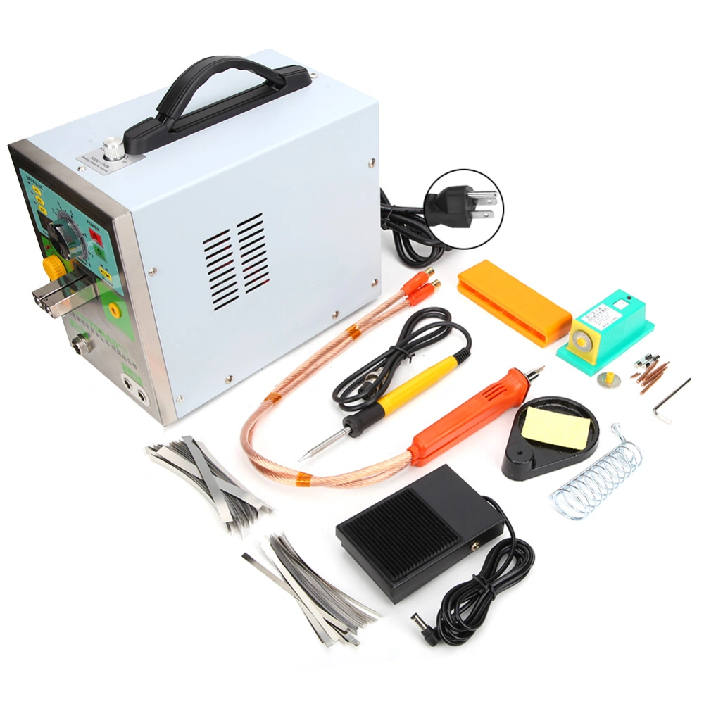 Automatic Pulse Spot Welder Handheld Welding Pen Battery Pack Welding MachineUS 110V