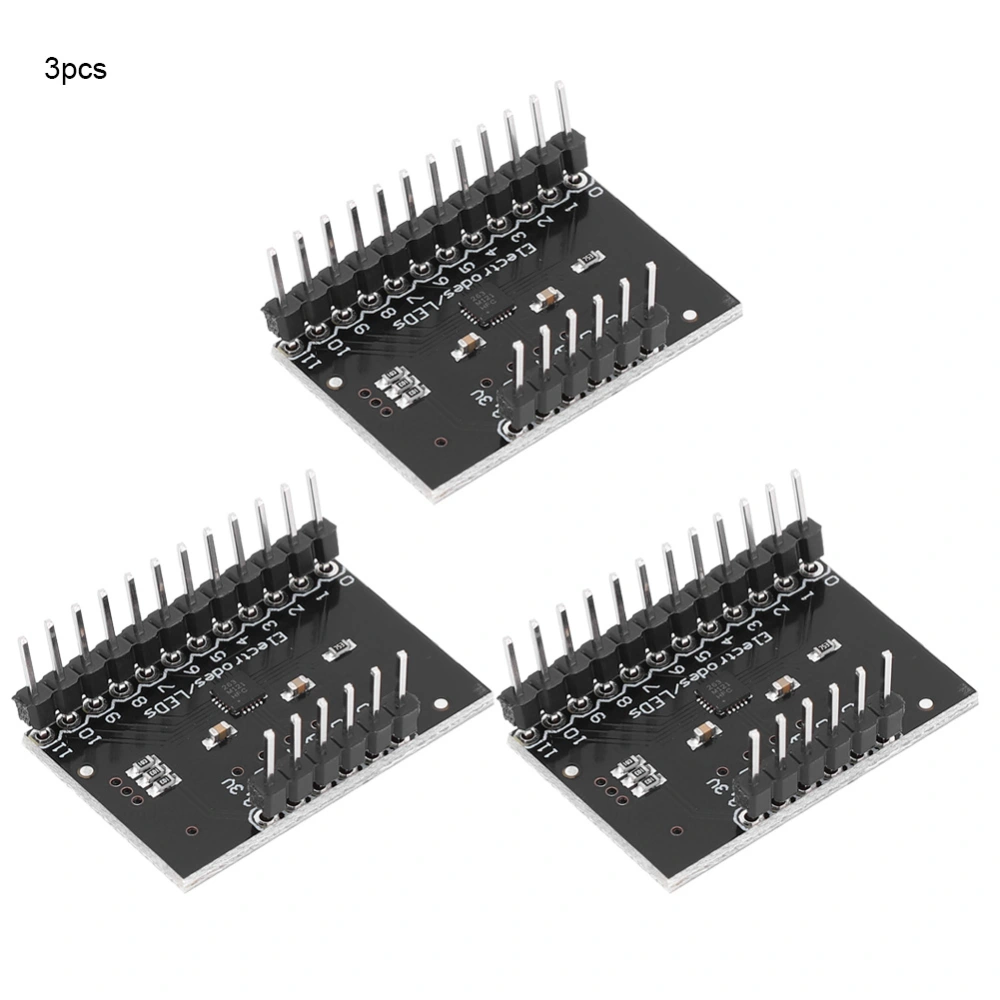 3Pcs for MPR121 Breakout V12 Proximity Capacitive Touching Sensor Controller Module Board