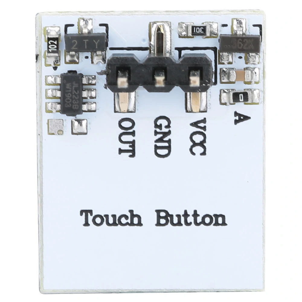 2pcs HTTM 2.7V-6V Capacitive Anti Interference Touch Switch Button Module(Green )