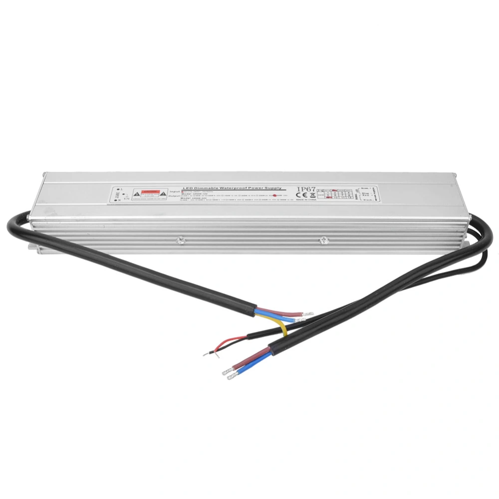 2-in-1 LED SCR/0-10V Dimmable Power Supply Input AC170~260V(50/60Hz) Output 12V 25A 300W