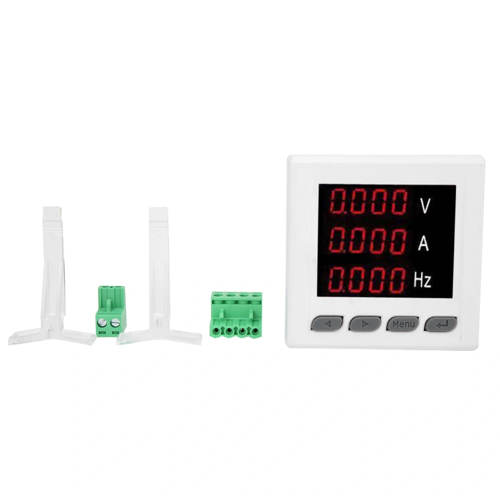 72 UIF Multi Function Meter Single Phase A V HZ Digital Display Meter Ammeter Voltmeter Frequency