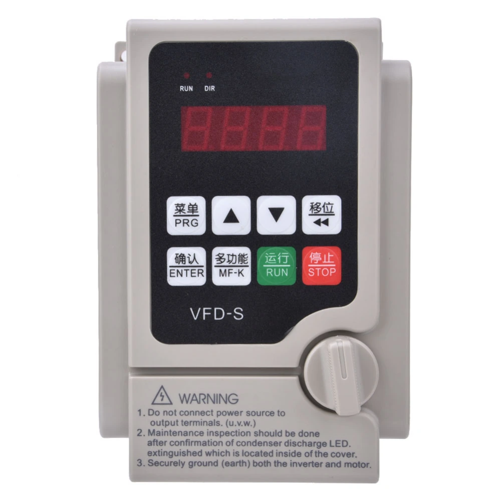 380V Frequency Converter 3-Phase Input 3-Phase Output VFD Frequency Inverter2.2KW