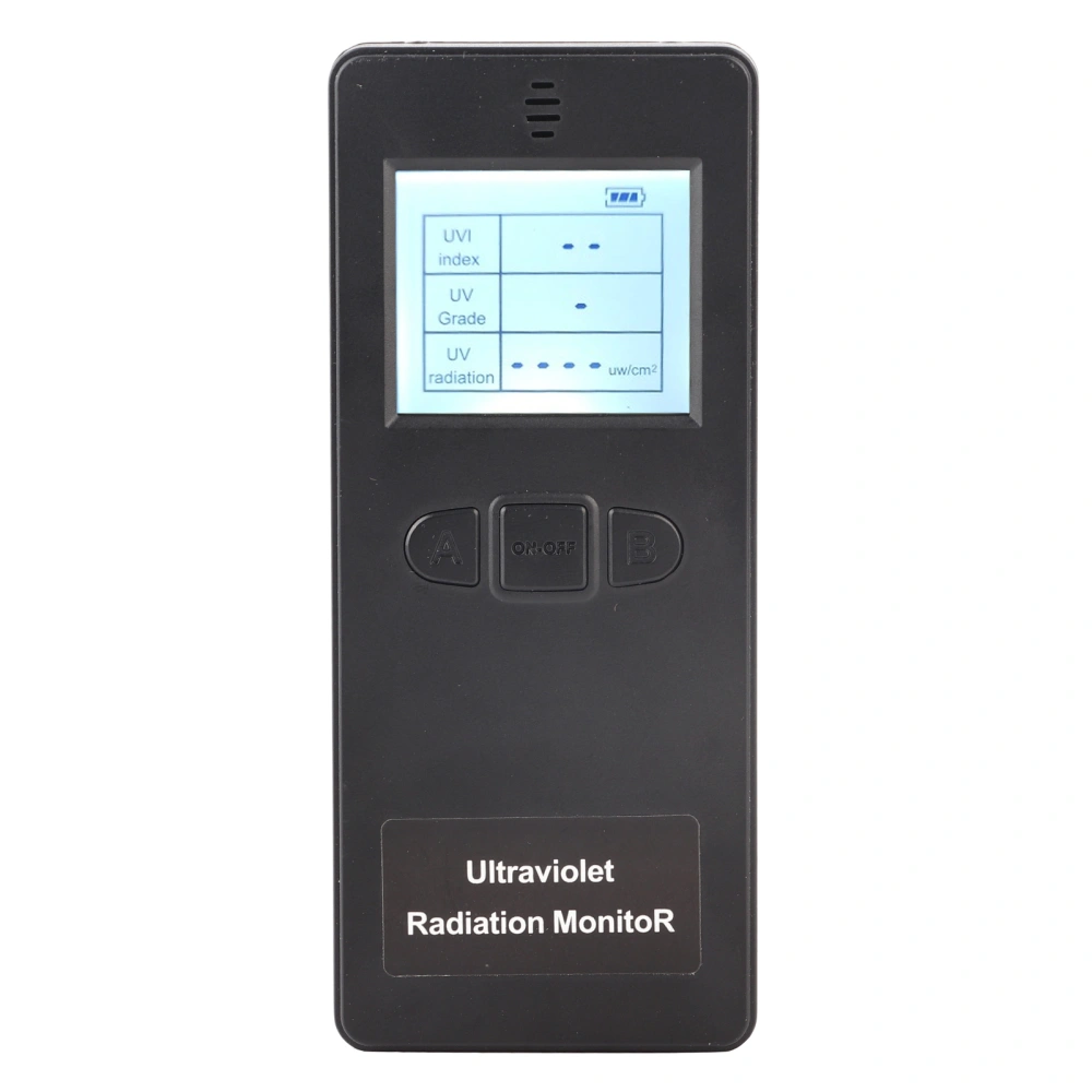 LCD Portable Digital Ultraviolet Radiation Detector UV UVI Meter Tester with Temperature Display