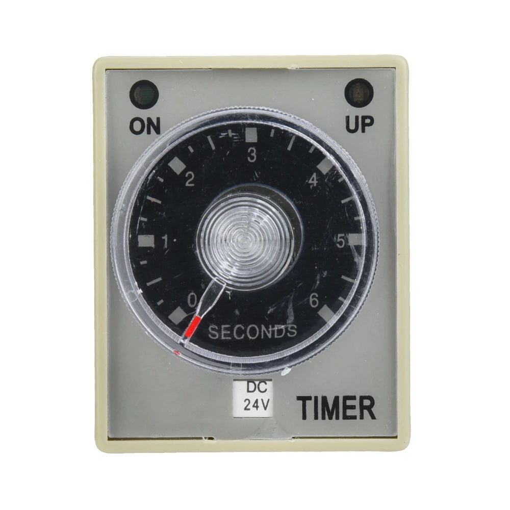 Time Relay 6S 8 Pins Timer Din Rail Method for Mechanical Equipment(DC24V)