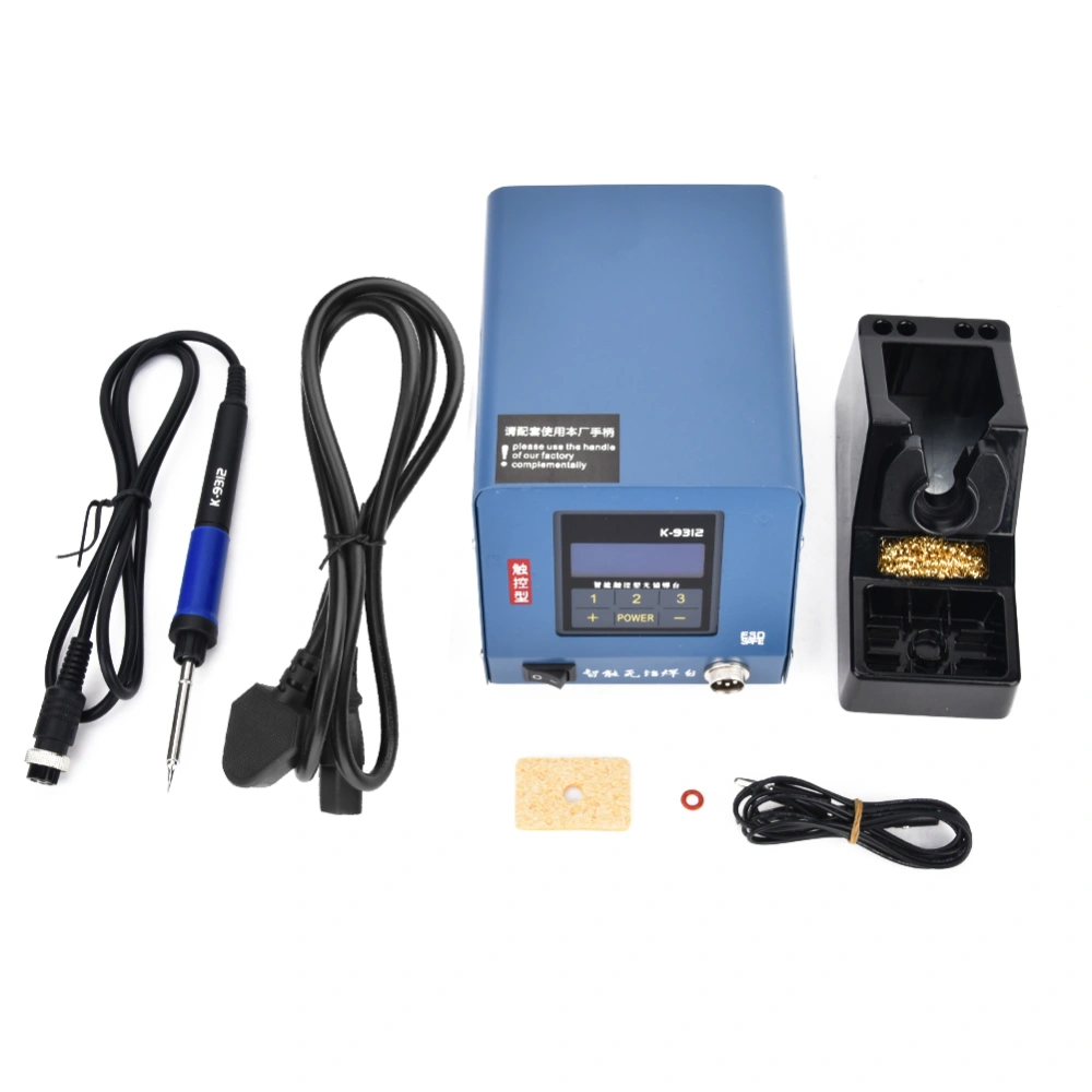 Integrated Soldering Iron Station Digital Display Quick Heating Soldering Station 90W EU Plug 220V