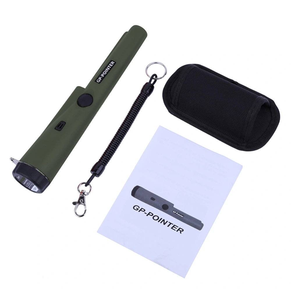 Versatile Metal Detector Portable Handheld Pin Pointer Wand with LED Light