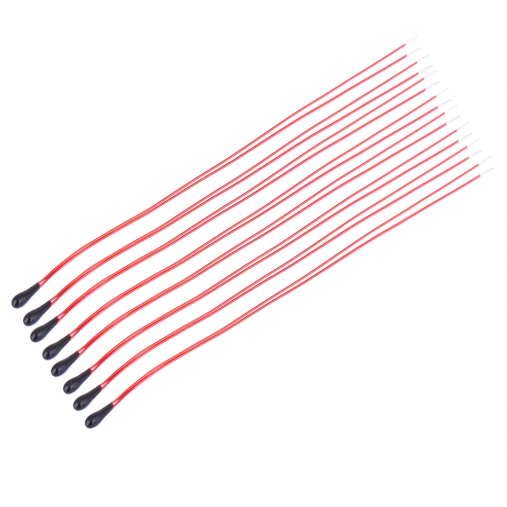 10pcs MF52B NTC Thermistor High Sensitivity with 60mm Enameled Wire1K