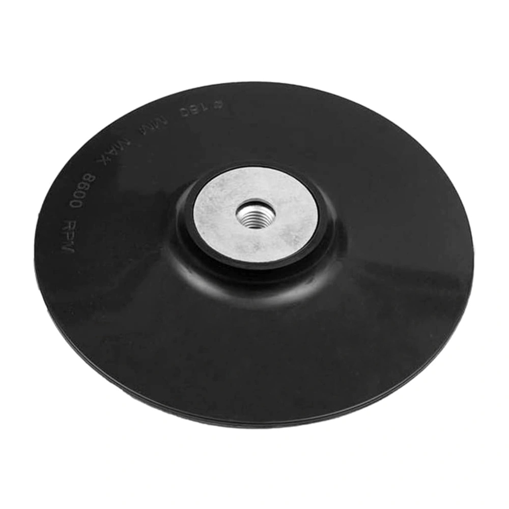 Angle Grinder Backing Pad 7 Inch 180mm 8600RPM Steel Paper Grinding Disc Tray