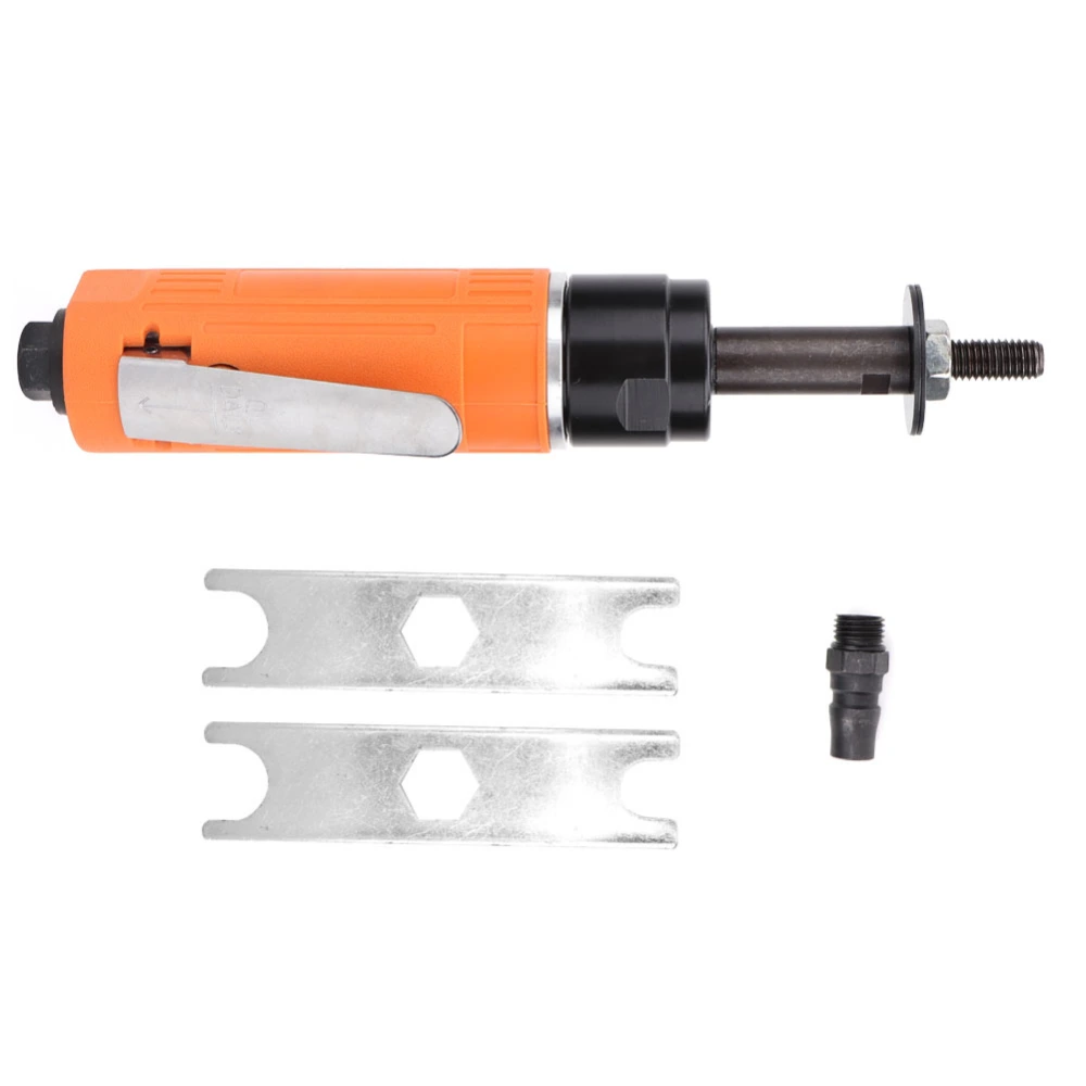 1/4 inch Industrial Grade Pneumatic Die Grinder Air Grinding Polishing Tool 4000rpm (Orange)