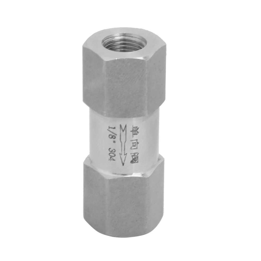 304 Stainless Steel Hex Split Check Valve High Temperature&Pressure Endurance(1/8in BSPP)