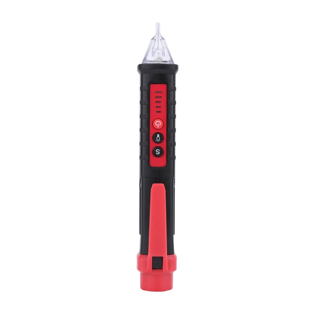 802 High Accuracy Test Pencil Electric Voltage Detector Tester Pen 48-1000V/12-1000V (Black)