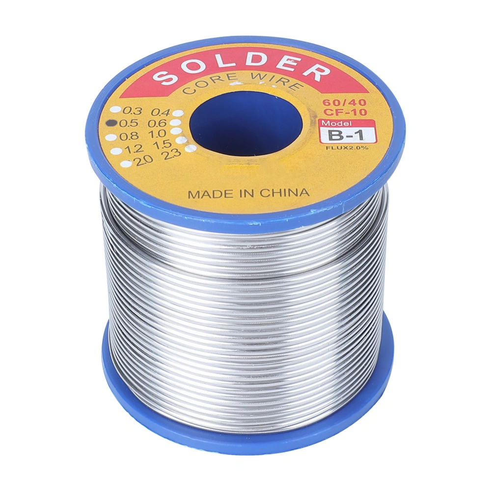 Premium Soldering Wire 60/40 2% Flux Tin 0.5~2mm Rosin Core Soldering Wire Reel(0.5mm)