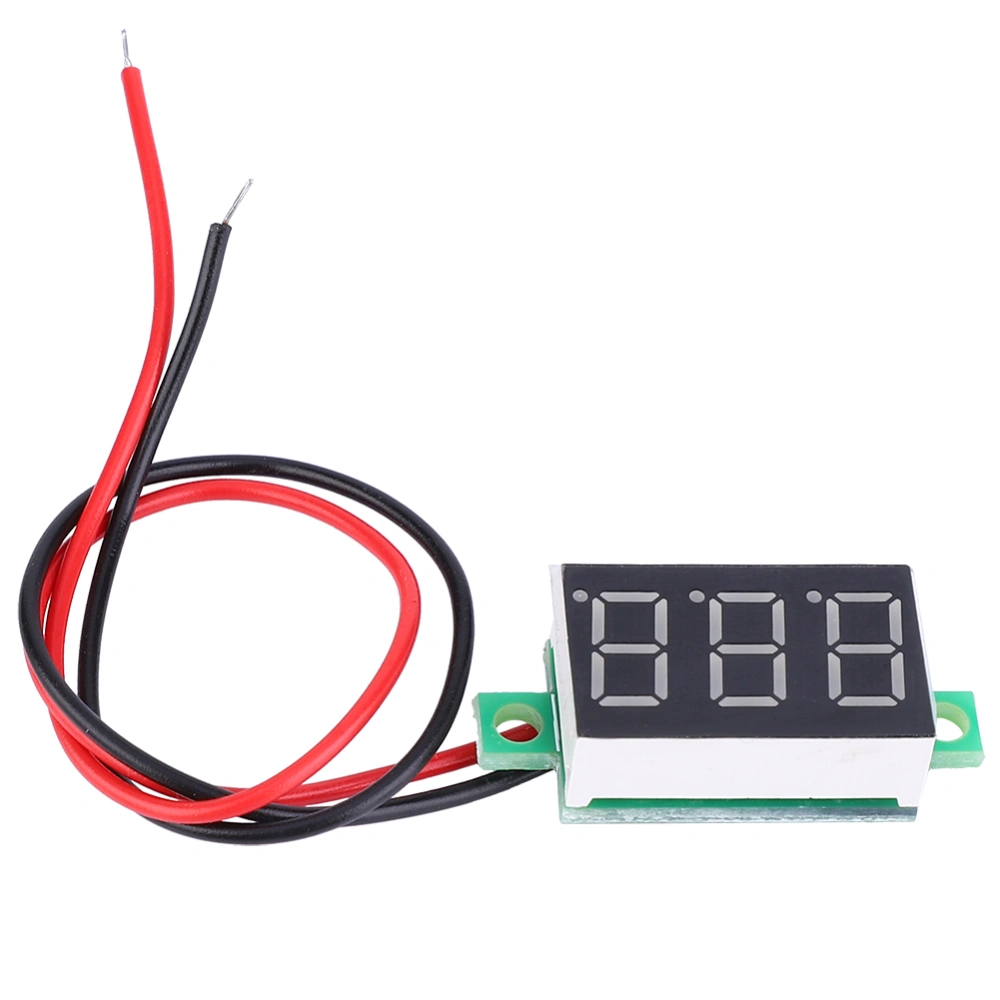 5Pcs High Accuracy 0.36'' LED Digital Display Voltage Gauge Mini Voltmeter DC3.0-30.0V(blue)