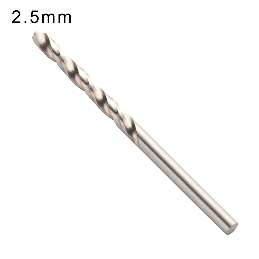 2.5mm Twist Drill Bit High Speed Steel Toughness Wear Resistance Woodworking Drill Bit