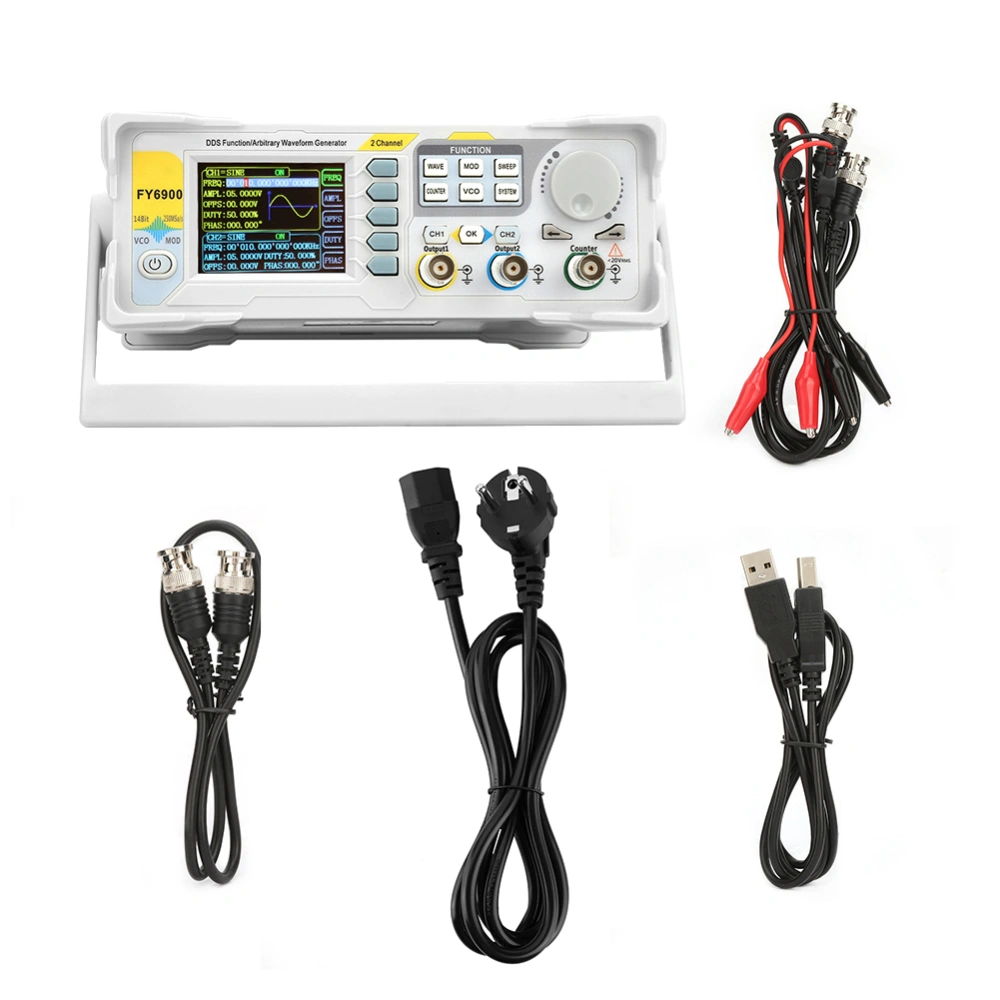 FY6900-60M 60MHz MultiFunctional Digital Signal Generator Counter Frequency Meter