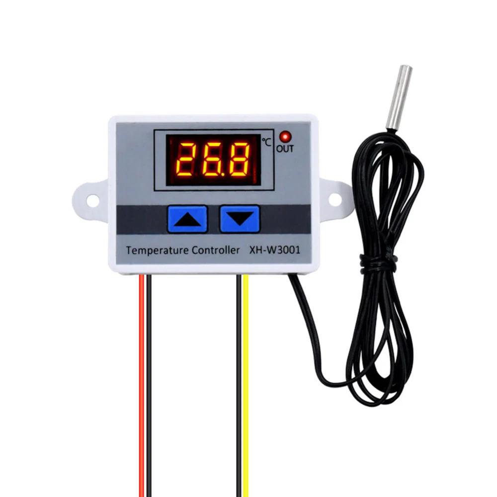 Digital Temperature Controller Switch Waterproof Microcomputer Temperature Control Device 12V 120W