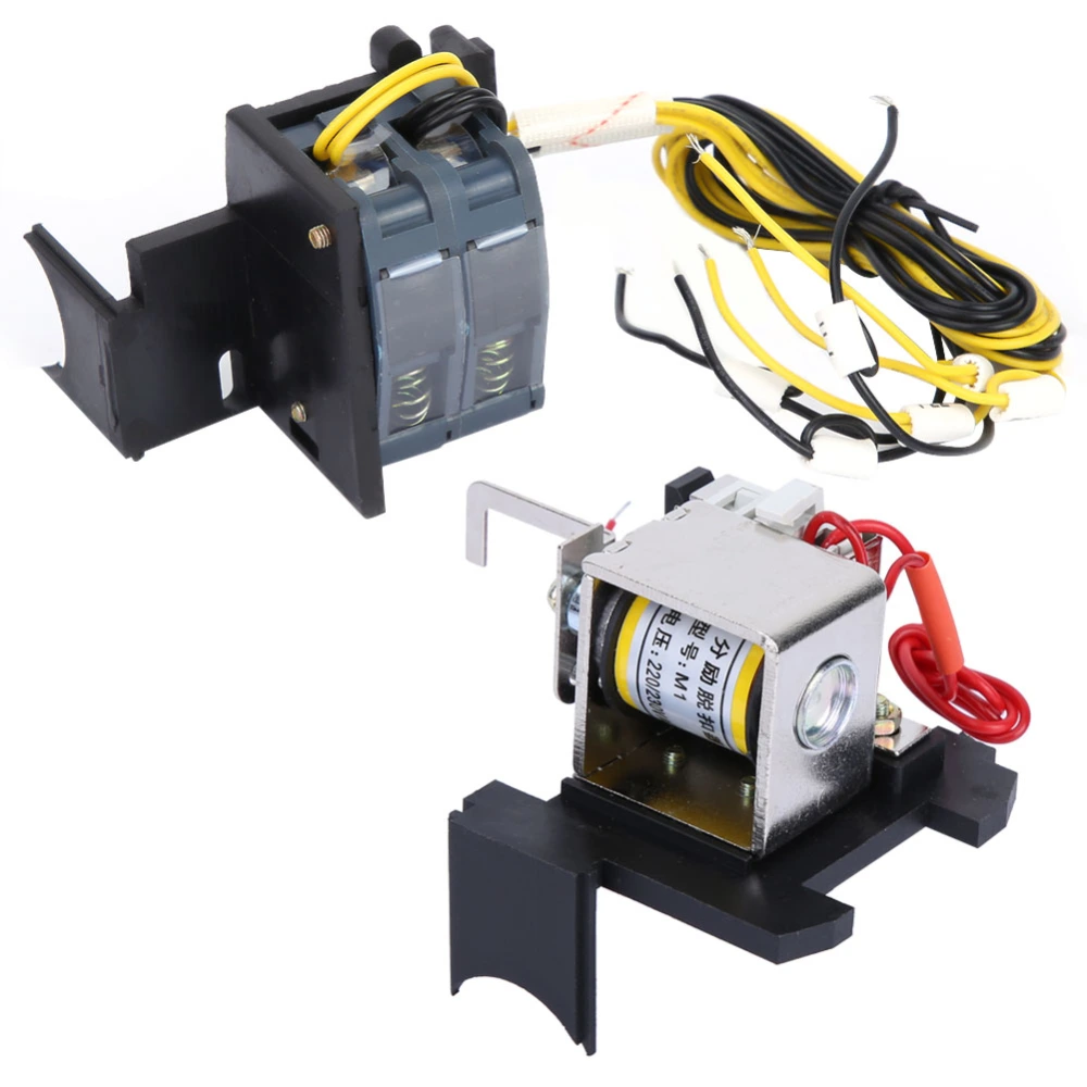 CM1 MX+OF-630 Shunt Release Trip + Auxiliary Contact for Circuit Breaker Accessories AC220/230V