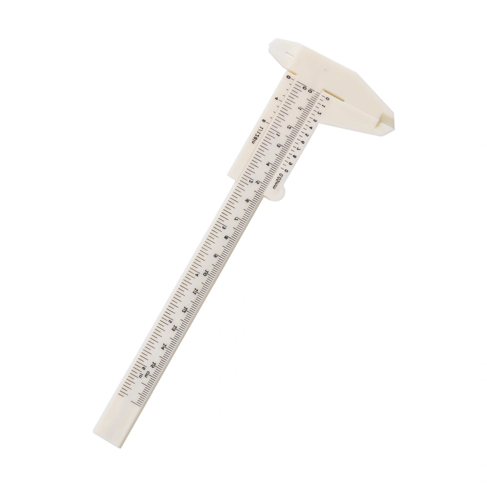 150mm Caliper Measuring Tool Accurate Measurement Vernier Caliper for DIY Household White