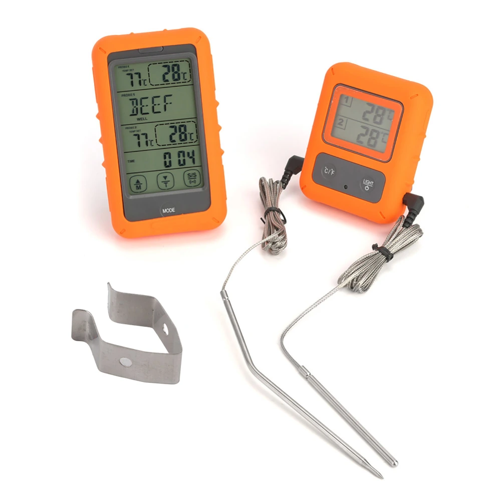 TS-TP20 Double Needle Probe Display Digital Cooking Food Meat Thermometer