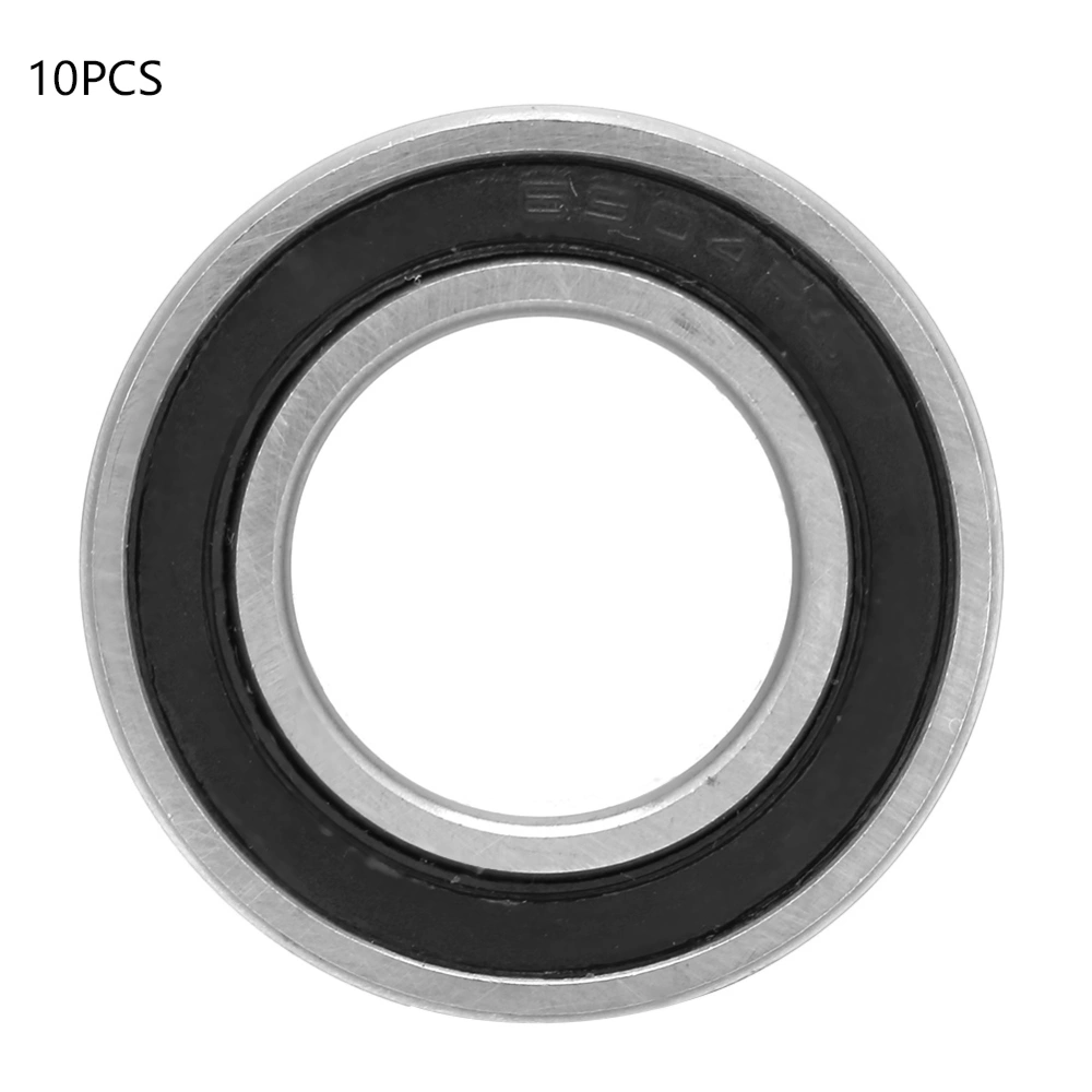 Steel High Speed Double sided Rubber Sealed Deep groove Ball Bearings (6904-2RS 20*37*9mm)