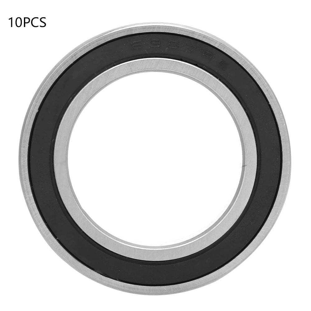 Steel High Speed Double sided Rubber Sealed Deep groove Ball Bearings (6907-2RS 35*55*10mm)