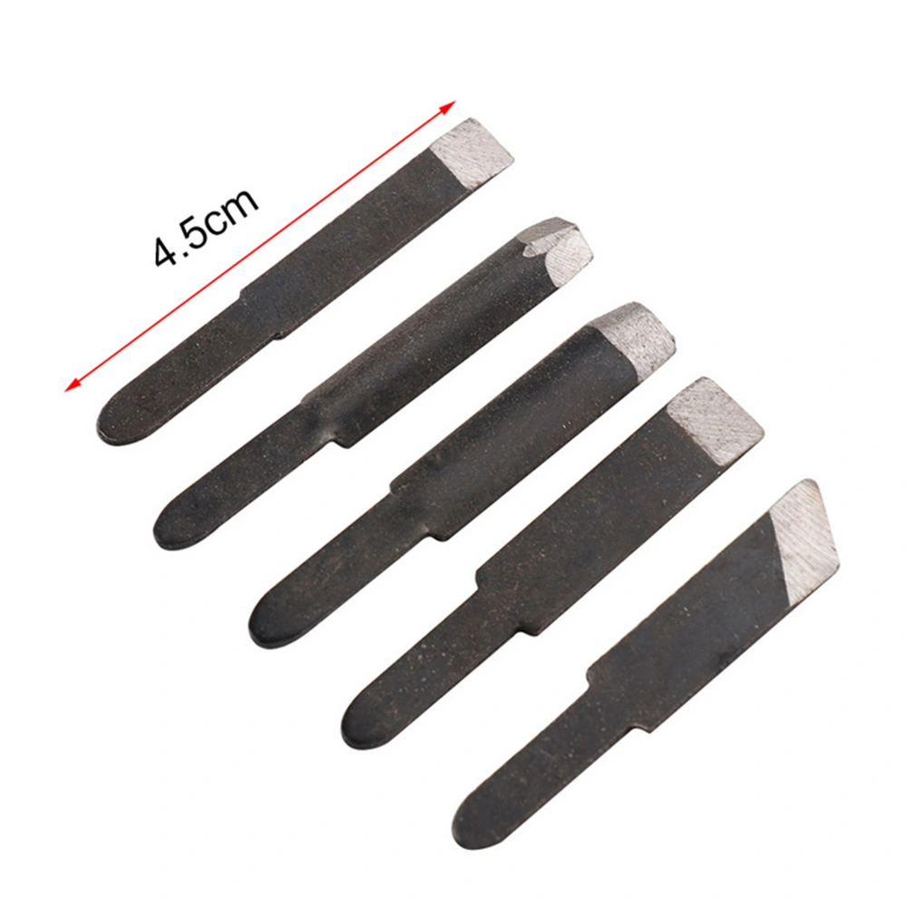 5Pcs Metal Carving Blades for Sculpture Works