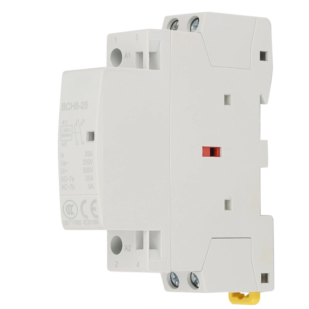 2P 25A 24V 2NO 50/60HZ Din Rail Household AC Contactor High Quality