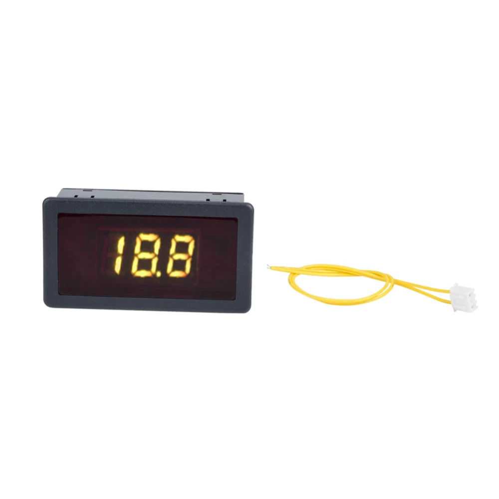 1pc Digital 0.56″ LED Display Voltmeter AC Voltage Meter Panel 70-380V (Yellow Digit)