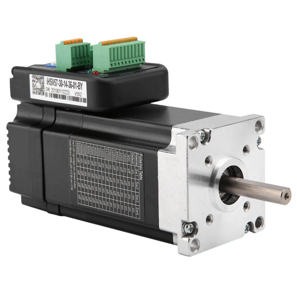 140W 3000rpm 0.45Nm Integrated Servo Motor DC 36V for Automation Equipment