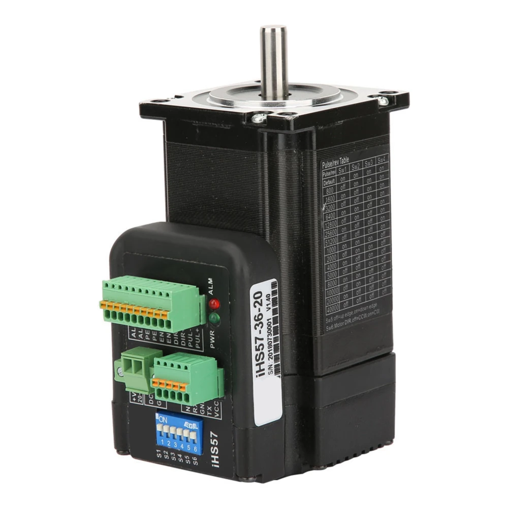 DC36V 4A Integrated Digital Open Loop Stepping Motor for Automation Equipment iHS57-36-20