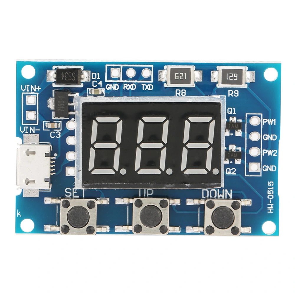 2 Channel PWM Frequency Duty Cycle Adjustable Wave Rectangle Signal Generator